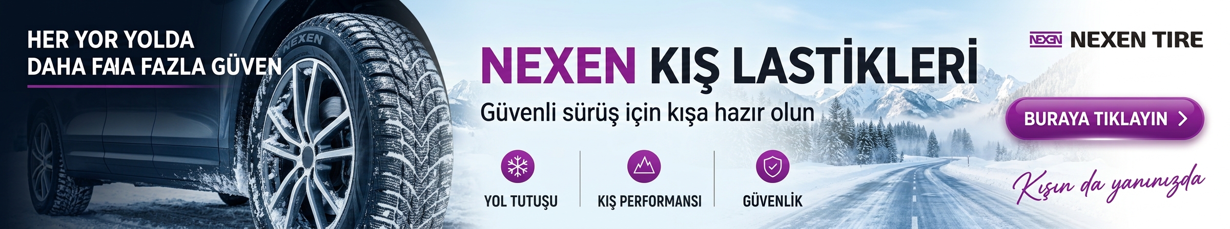 Nexen kış lastikleri kampanyası