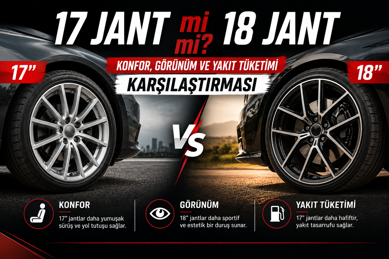 17 Jant mı 18 Jant mı? Konfor, Yakıt ve Performans Karşılaştırması