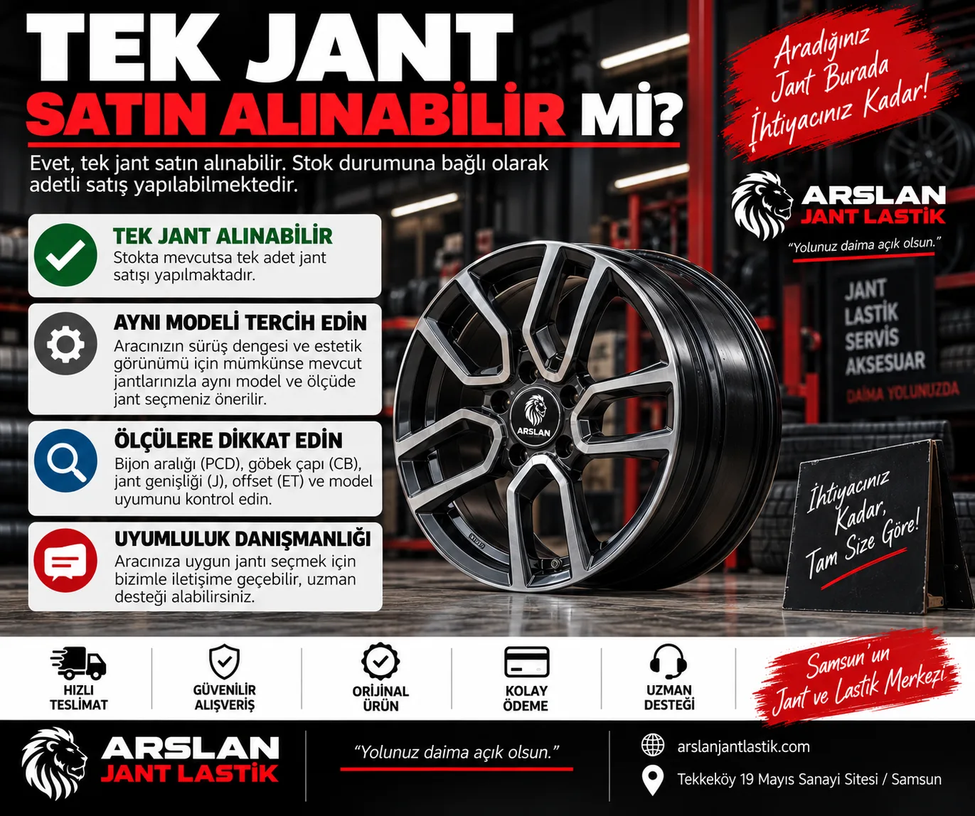 Tek Jant Satın Alınabilir mi? Tekli Jant Değişimi ve Rehberi