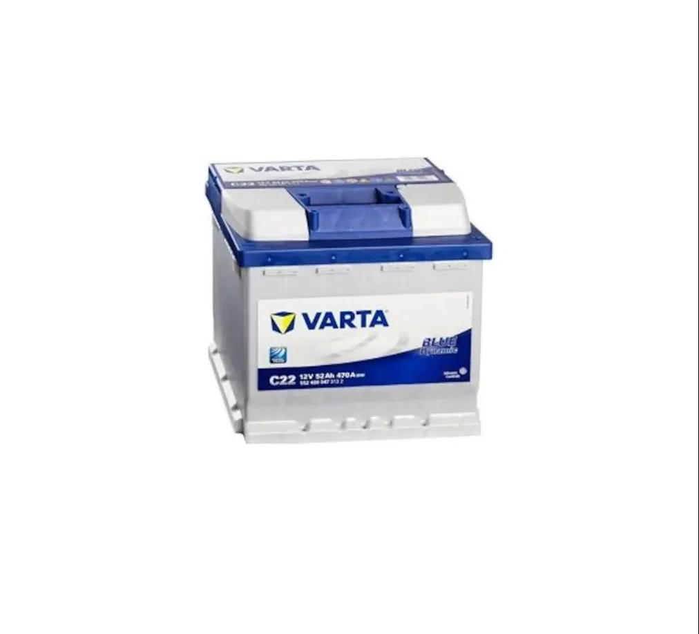 VARTA C22 12V-52AH KARE