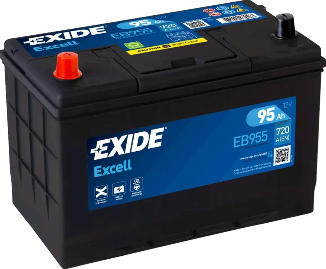 EXIDE EXCELL EB955 12V-95AH