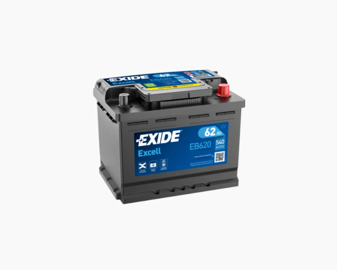 EXIDE EXCELL EB620 12V-62AH