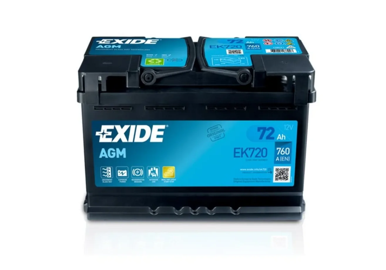 EXIDE AGM EK720 12V-72AH