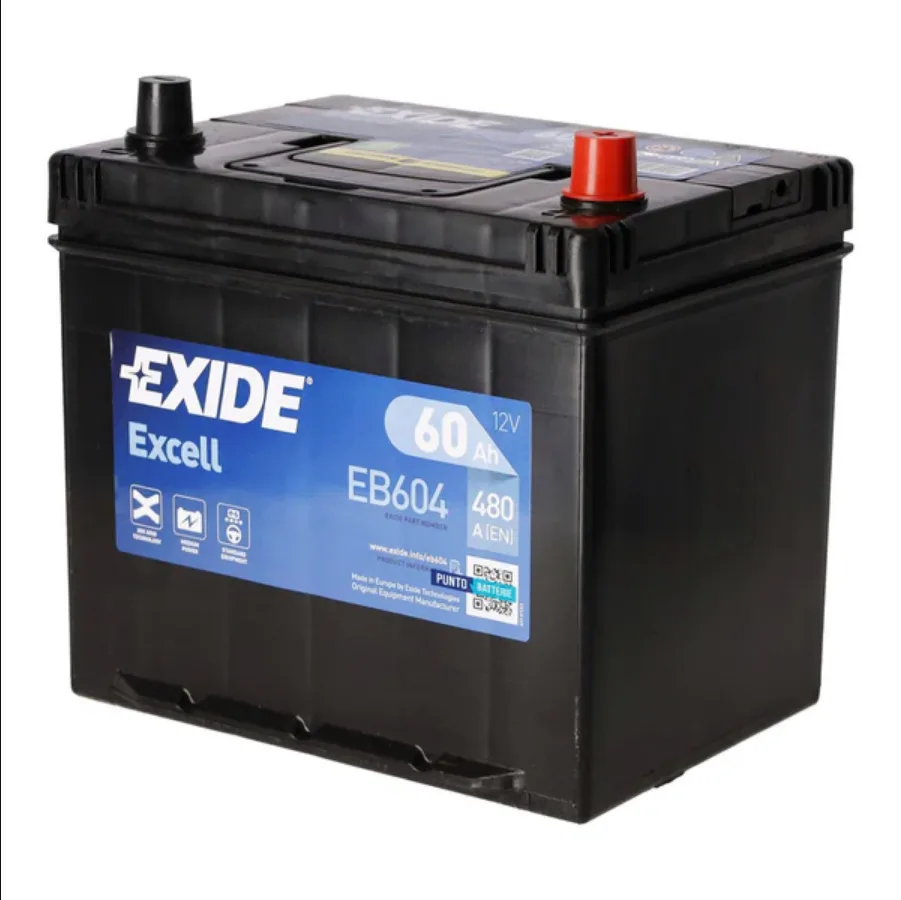EXIDE EXCELL EB604 12V-60AH