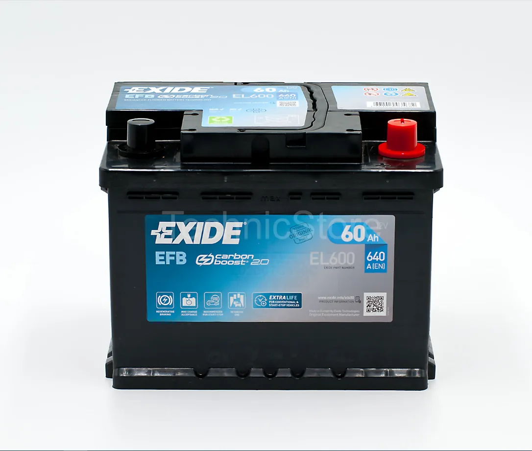 EXIDE EFB EL600 12V-60AH