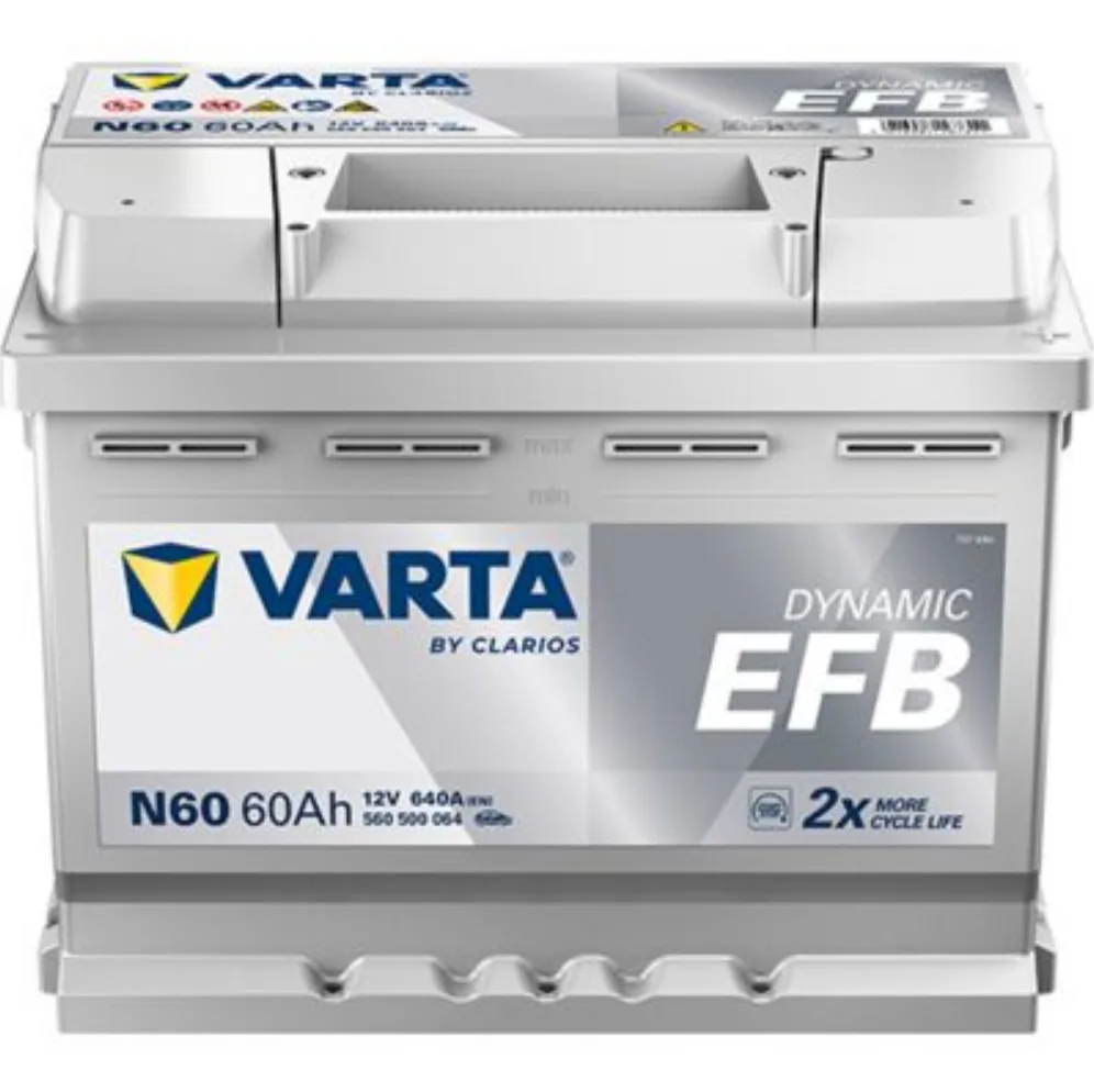 VARTA N60 EFB-L2 12V-60AH