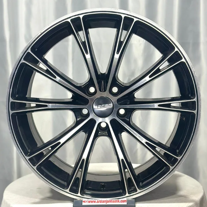5 112 19 8.5 ET35 CH66.45 BLACK ARCEO STARS JANT
