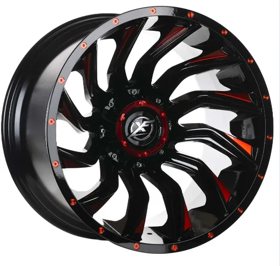 6 139,7 20 12.0 EMR-224-01 BLACK ORANGE RED EMR TÜRBÜLANS JANT MODELİ (1Ad)
