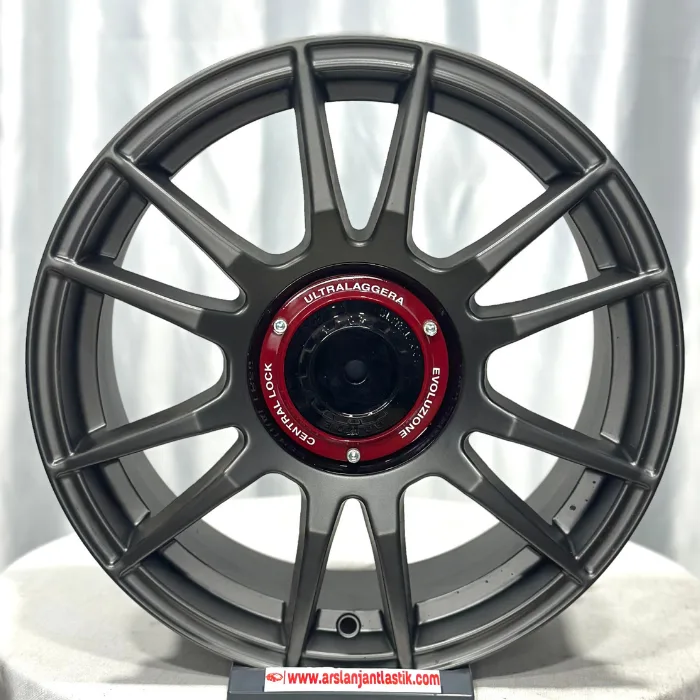 4 100 17 7.5 ET35 CH67.1 BLACK OZ RACING JANT
