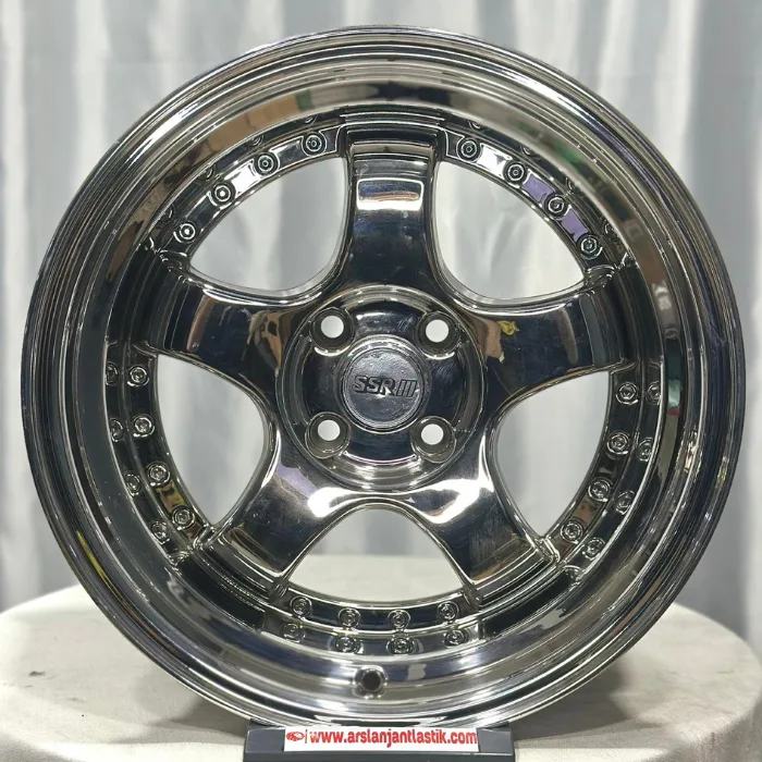 4 100 16 10.0 ET12 CH67.1 CHROME RIVET SSR JANT