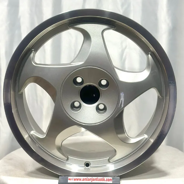 4 100 17 7.5 ET40 CH73.1 CRISTAL SILVER THROWİNG STAR JANT TAKIMI (4Ad)