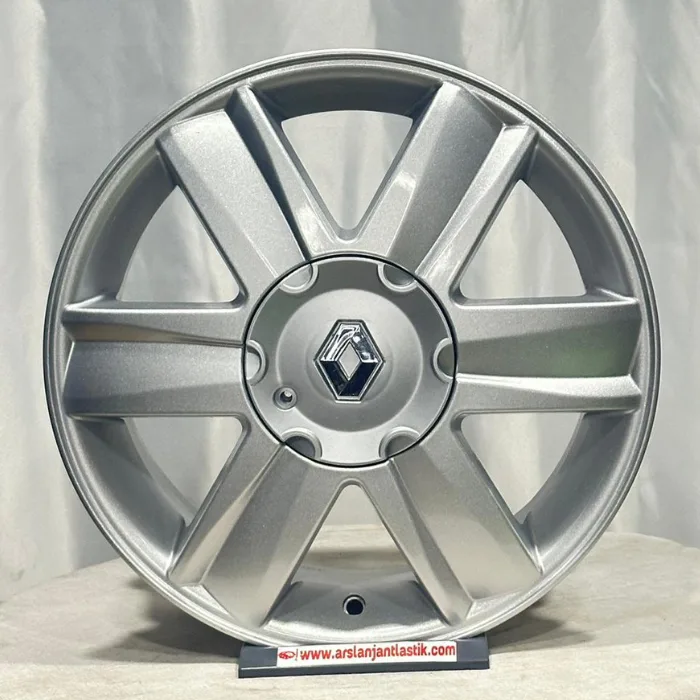 4 100 15 6.5 ET35 CH60.1 18184 FULL SILVER MEGANE 2 JANT MODELİ (1Ad)