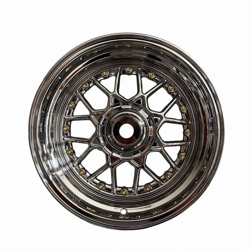 4 100 16 4 108 16 10.0 ET15 CH73.1 VACCUM CHROME BBS FM3 JANT