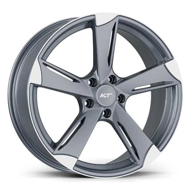 5 112 18 8.5 ET42 CH72.6 MATT GUN METAL DIAMOND