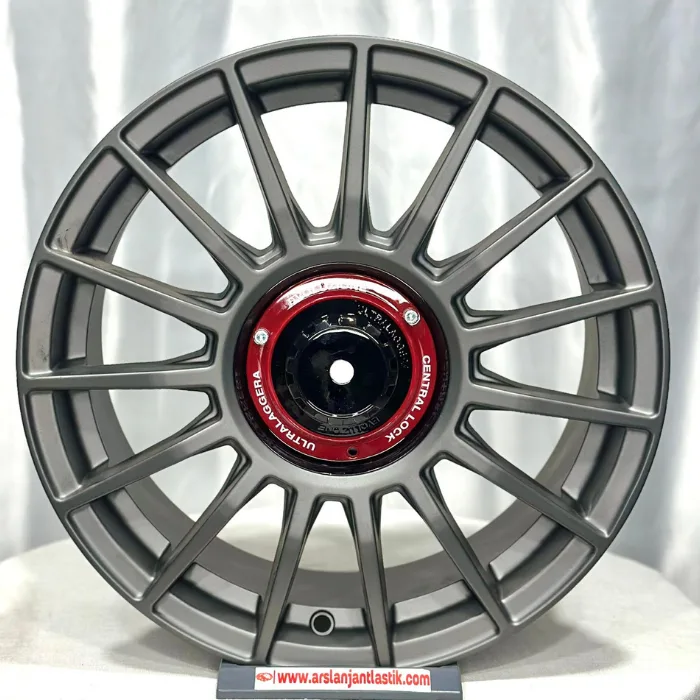 4 108 16 7.0 ET20 CH67.1 GUN METAL R1A-385-19 OZ RACING JANT