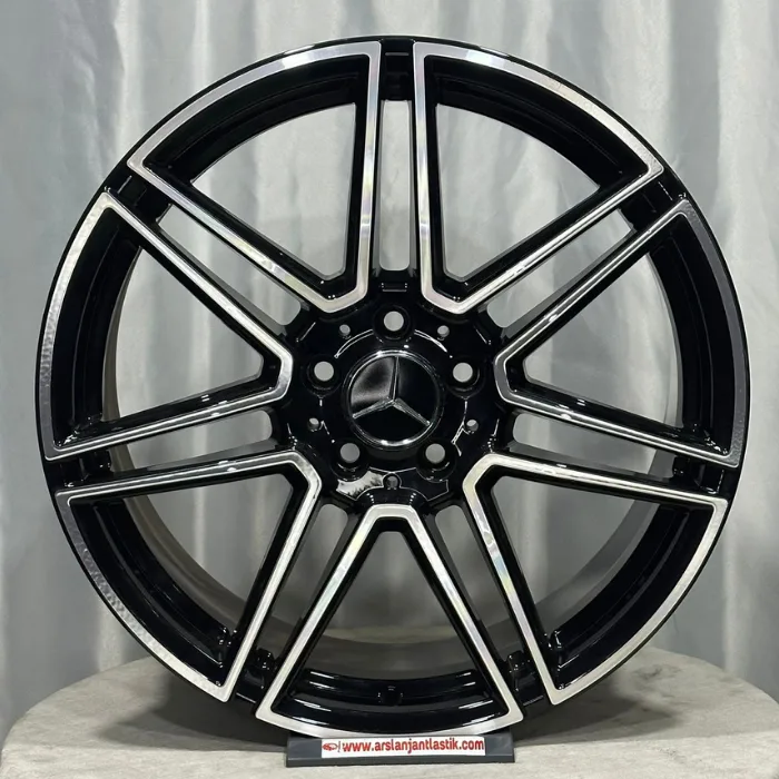 5 112 19 8.0-9.0 ET50-52 ÖN ARKA 19266 BLACK DİAMOND MERCEDES JANT