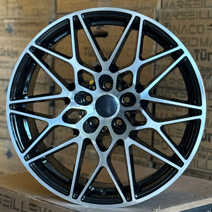 5 112 19 8.5-9.5 ET30-37 CH66.6 ÖN ARKA RC1153 BLACK DİAMOND BMW M4 JANT