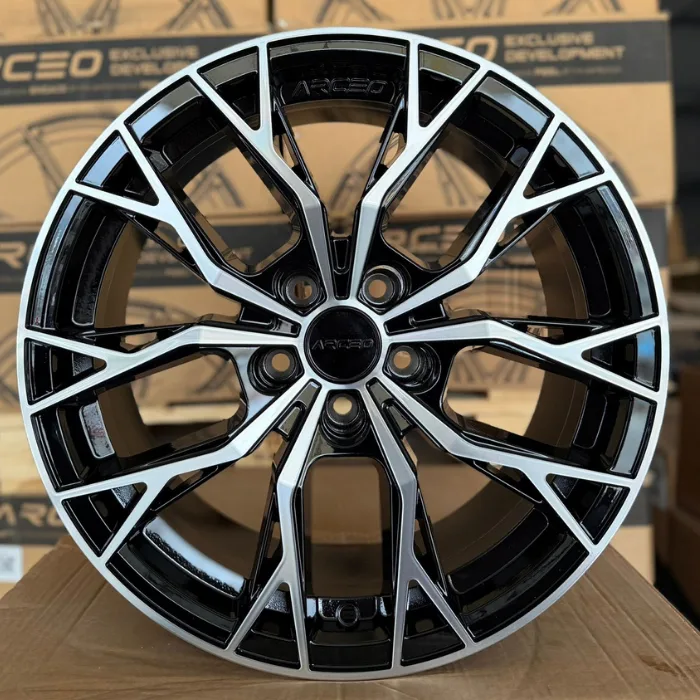 5 105 17 7.5 ET35 CH56.6 ARCEO ROMA BLACK DİAMOND JANT