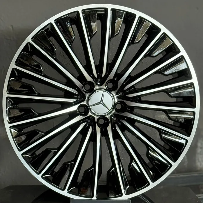5 112 20 8.5-9.5 ET38-48 CH66.6 ÖN ARKA BLACK DİAMOND RC454-455 MERCEDES JANT
