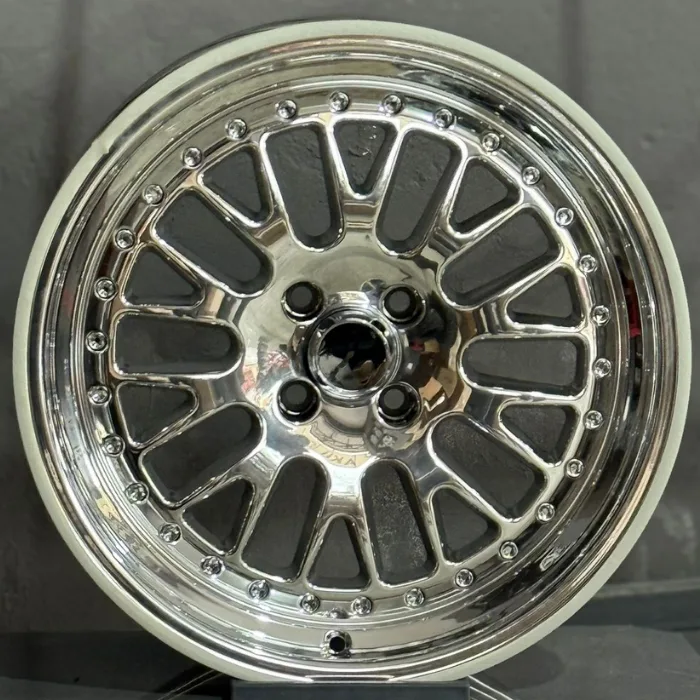 4 100 17 8.0-9.0 ET35-20 CH73.1 CHROME CCW JANT TAKIMI
