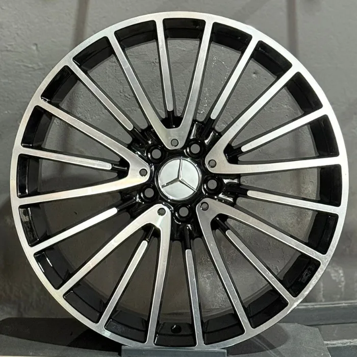 5 112 20 9.5 ET48 CH66.6 BLACK DİAMOND RC384 MERCEDES JANT