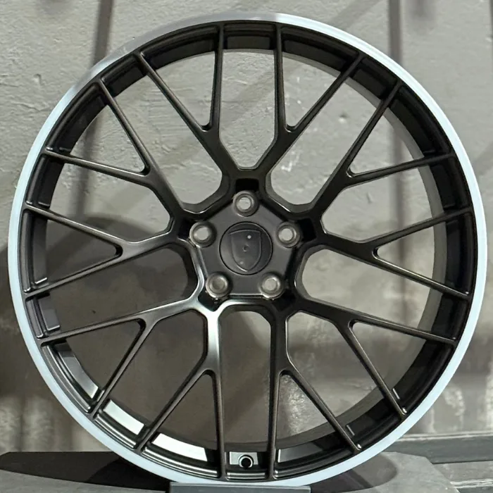 5 112 21 9.0-10.0 ET26-19 ÖN ARKA MATT BLACK EMR-1268 PORSCHE MACAN JANT MODELİ (4Ad)