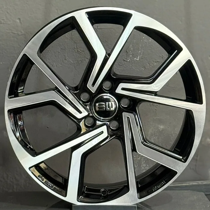 5 112 19 8.0 ET50 CH57.6 BLACK DİAMOND EW09-CYCLONE JANT