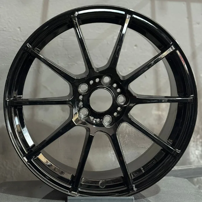 5 112 18 8.0 ET35 CH73.1 DEEP BLACK GLOSS SPARCO JANT