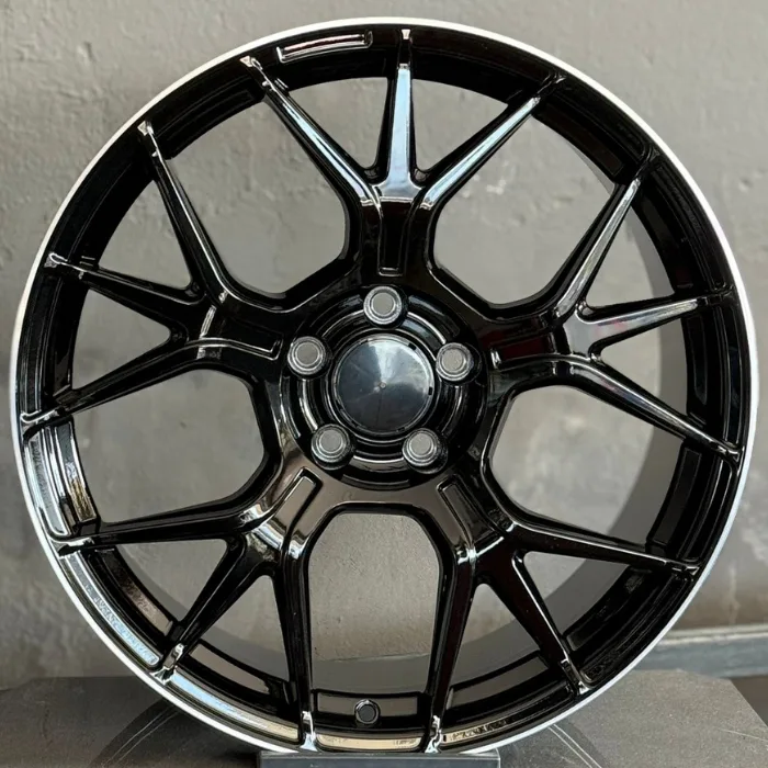 5 112 19 9.5 ET48 CH66.6 DEEP BLACK DİAMOND SNC09 JANT