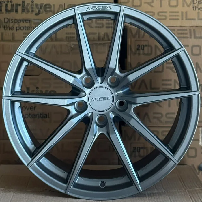 5 112 18 8.0 ET33 CH72.6 MATT GUN METAL ARCEO MONACO JANT