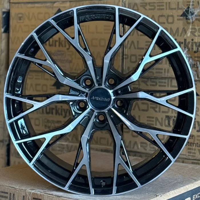 5 120 20 9.0-10.0 ET30-40 ÖN/ARKA BLACK DİAMOND ARCEO ROMA JANT MODELİ (4Ad)