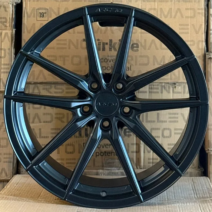 5 112 19 8.5-9.5 ET33-40 CH73.1 ÖN ARKA MATT BLACK ARCEO MONACO JANT