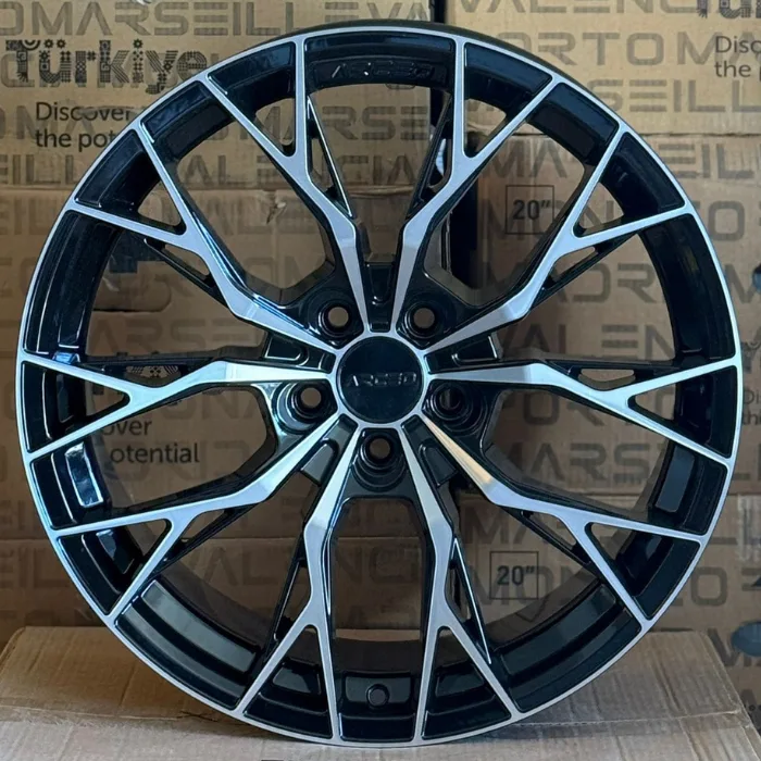 5 112 19 8.5-9.5 ET40-37 CH73.1 BLACK DİAMOND ARCEO ROMA JANT