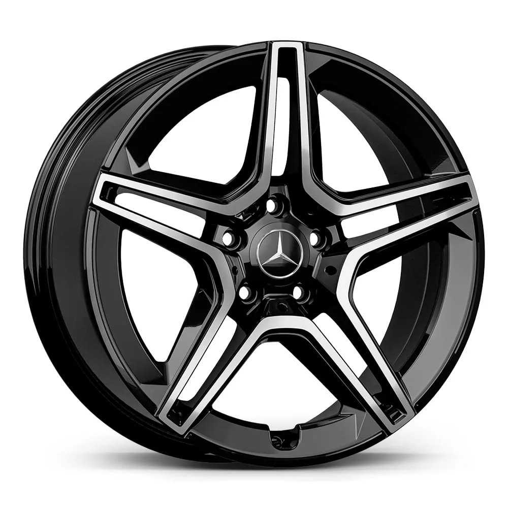 5 112 17 7.5 ET42 CH66,6 GLOSS BLACK DIAMOND FD-17273