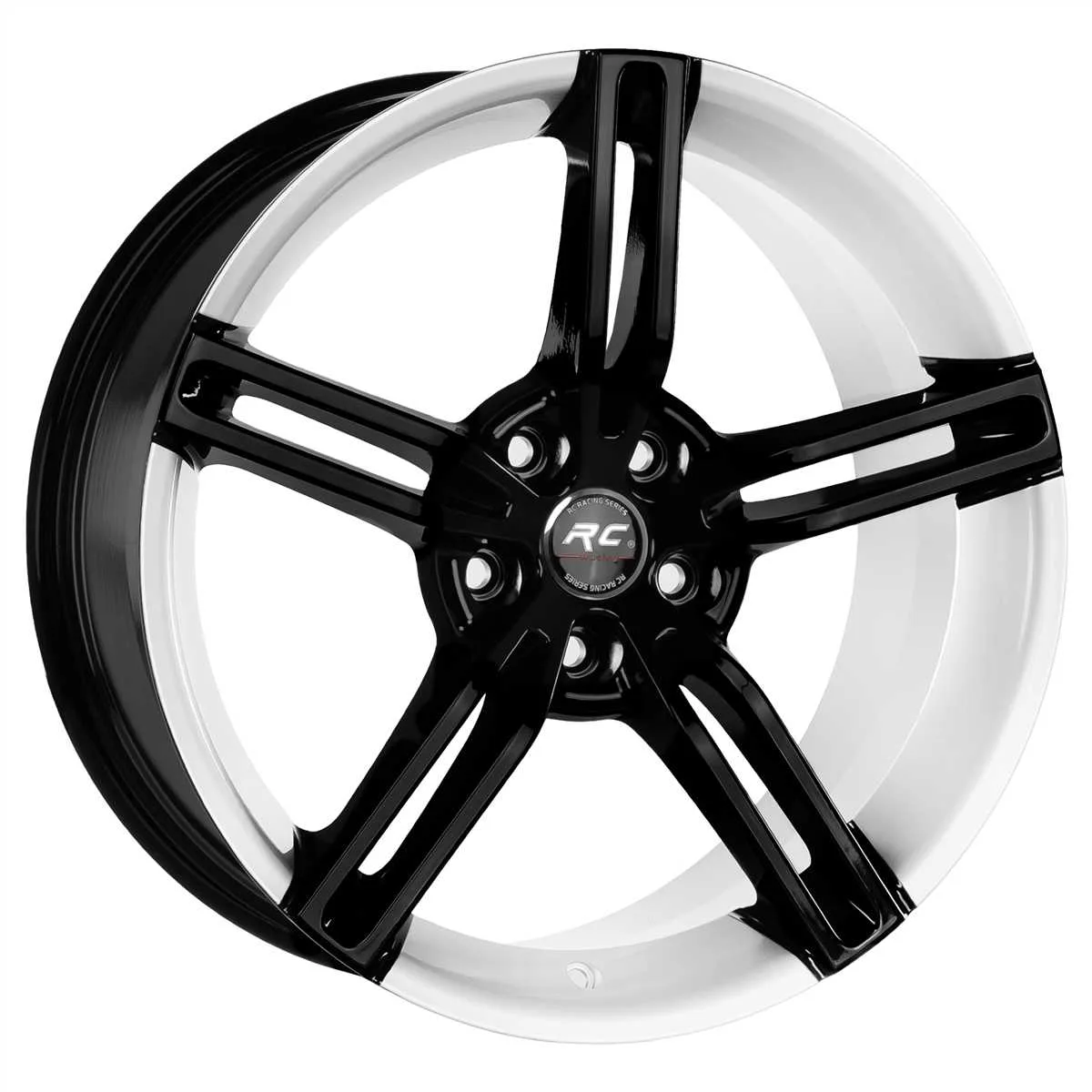 5 100 17 7.5 ET35 CH57.1 RC 1186 BLACK WHİTE TAYCAN JANT