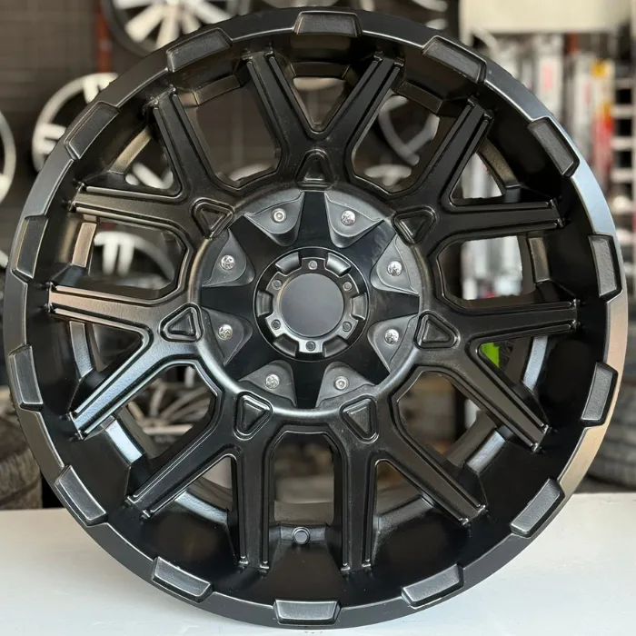 6 139 20 12.0 ET44 CH110 MATT BLACK EMR-1234 OFF-ROAD