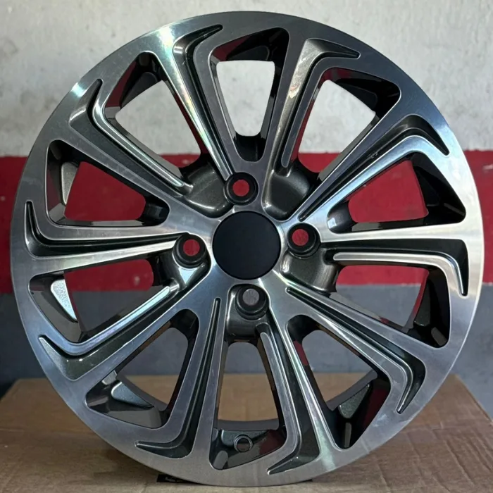 4 100 15 6.5 ET35 CH67.1 GUN METAL DİAMOND TEK JANT