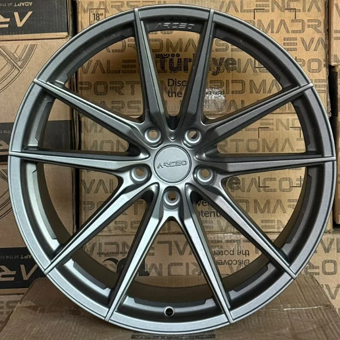 5 120 20 10.0 ET37 MAT GUN METAL ARCEO MONACO JANT MODELİ (4Ad)