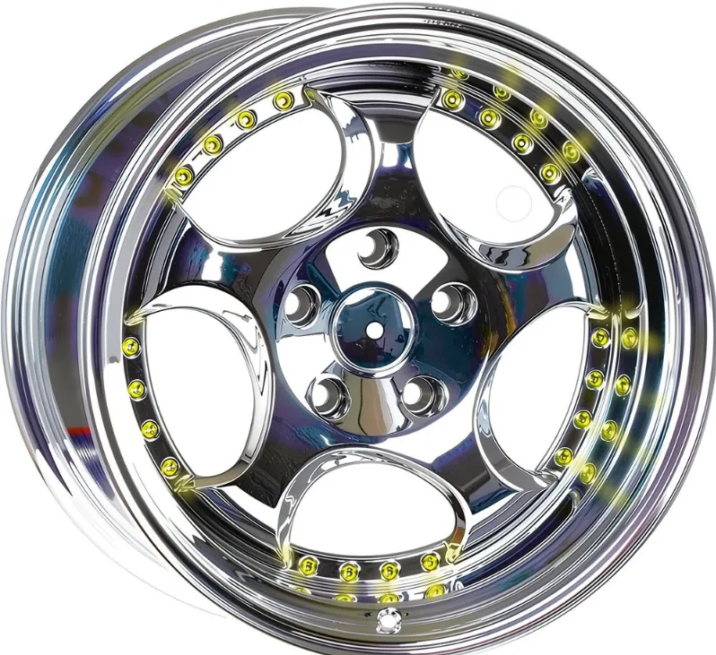 5 120 17 9.5 CHROM/GOLD BAŞKENT JANT MODELİ (ARKA) (1Ad)