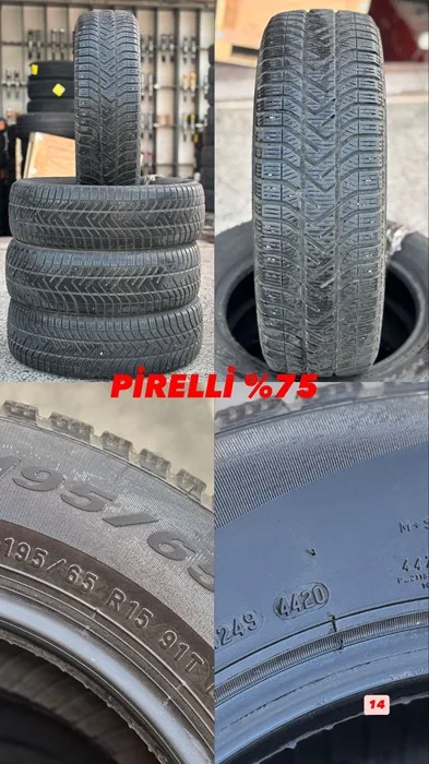 195/65R15 91T PIRELLI (K20) 4 ADET