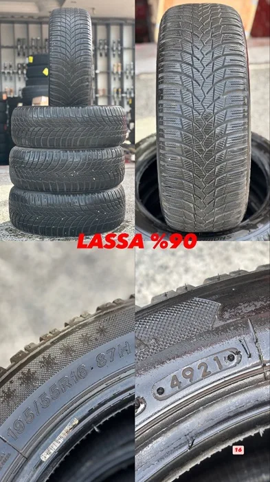 195/55R16 87H LASSA (K21) 4 ADET