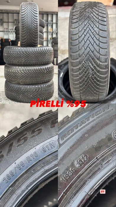 205/55R16 91H PIRELLI (K22) 4 ADET