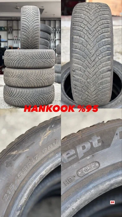 215/55R17 98V HANKOOK (K22) 4 ADET