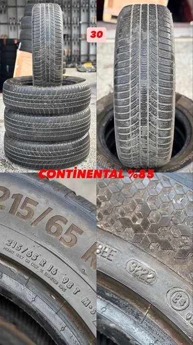 215/65R16 98T CONTİNENTAL (K22) 4 ADET