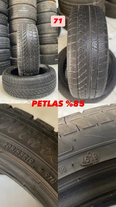 205/55R19 97H PETLAS (K19) 2 ADET