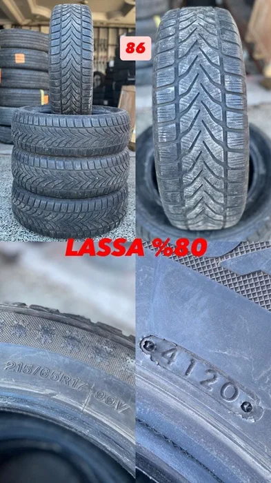 215/65R17 99V LASSA (K20) 4 ADET