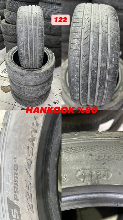 225/45R17 91Y HANKOOK (Y24) 4 ADET
