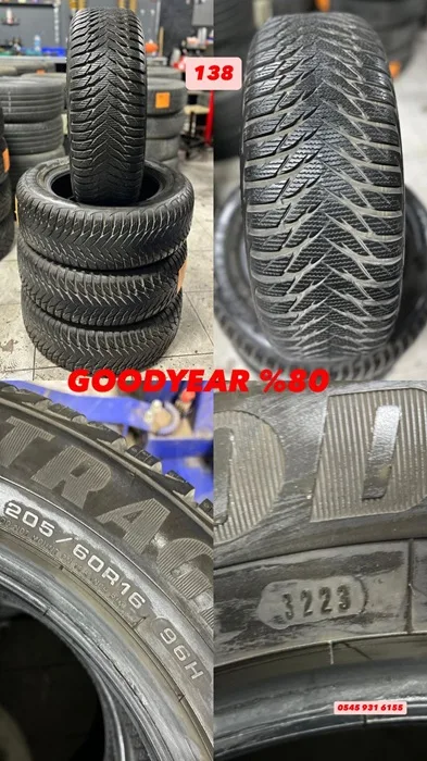 205/60R16 96H GOOGYEAR (K23) 4 ADET