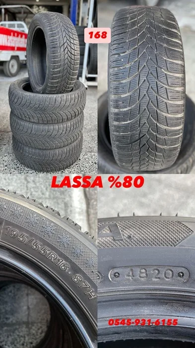 195/55R16 87H LASSA (K20) 4 ADET