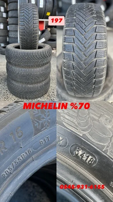 205/55R16 91T MICHELIN (K18) 4 ADET